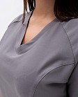 Медицинский костюм женский Аризона серый +SIZE 4