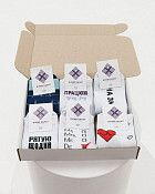 Набор мужских медицинских носков "Women Medical Box" - 6 пар