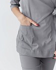 Медицинский костюм женский Шанхай серый 6