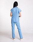 Медичний костюм жіночий Сідней блакитний (уцінка/брак) 6