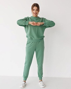 Женский медицинский костюм Монреаль зеленый
