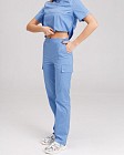 Медичний костюм жіночий Денвер блакитний 6
