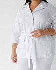 Медицинский костюм женский Кейптаун белый (уценка/брак) 4