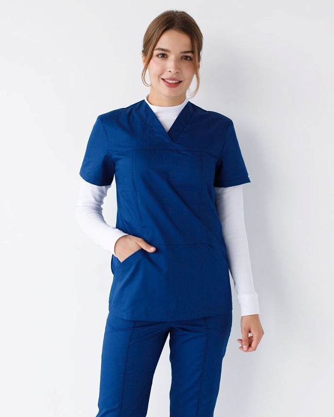 Комплект: костюм медицинский женский Топаз + термобелье зимнее Колорадо #1 3
