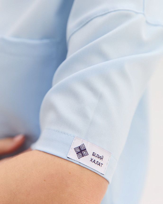 Медицинский костюм женский Чикаго светло-голубой 6