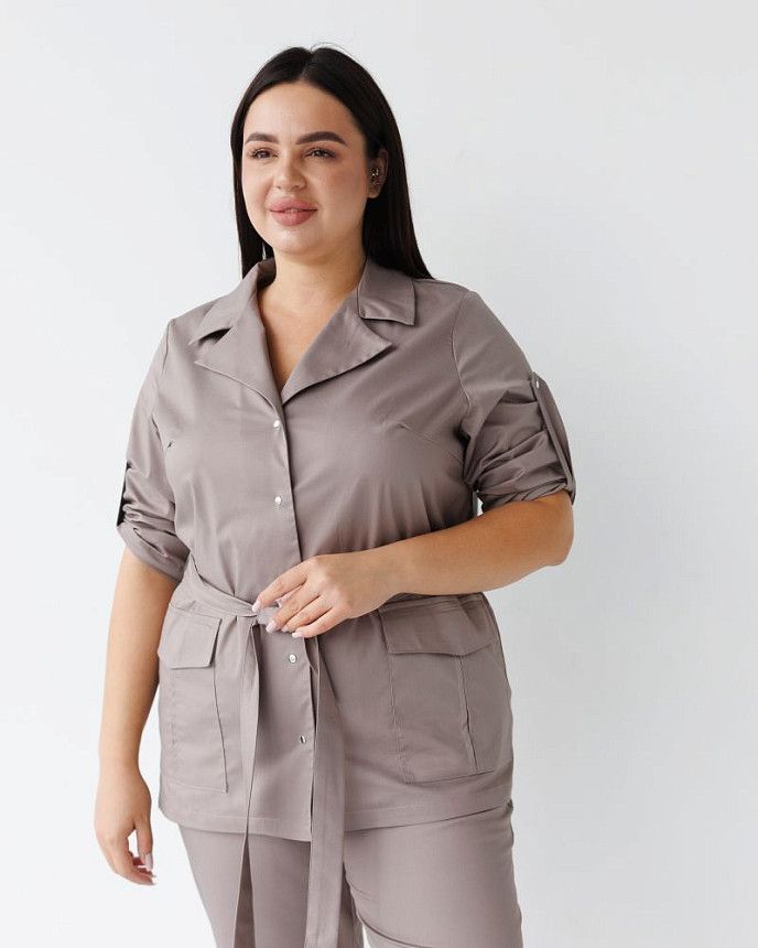 Медицинский костюм женский Кейптаун мокко (уценка/брак) 3