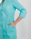 Медичний халат жіночий Елізабет м'ятний (уцінка/брак) 4