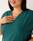 Медицинский костюм женский Аризона зеленый +SIZE (уценка/брак) 4