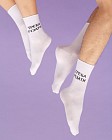 Медичні шкарпетки унісекс з принтом Треба різати