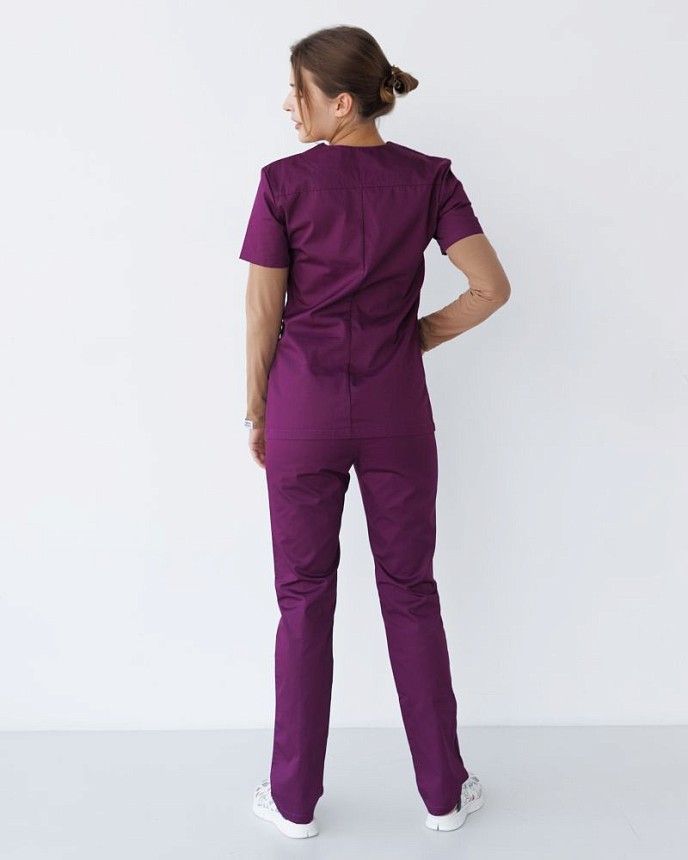 Комплект: костюм медичний жіночий Топаз + лонгслів медичний жіночий #3 2