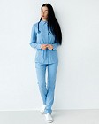 Медичний костюм жіночий Монтана блакитний 7