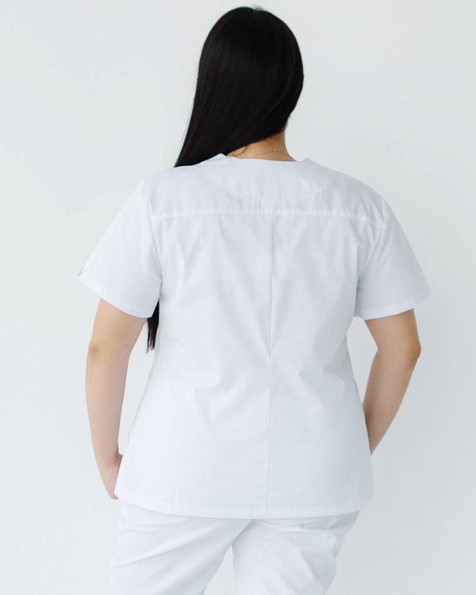 Медична сорочка жіноча Топаз біла +SIZE 2