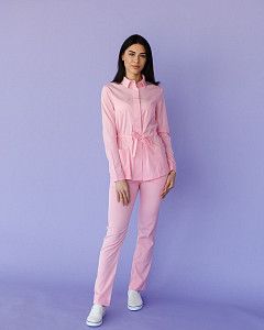 Медицинский костюм женский Монтана розовый (уценка/брак)