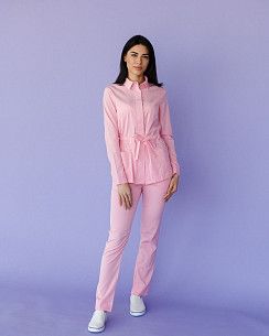 Медицинский костюм женский Монтана розовый (уценка/брак)
