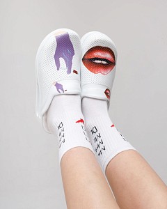 Взуття медичне жіноче сабо Lips injection з підошвою AirMax