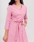 Медична сукня жіноча Прованс рожева 4