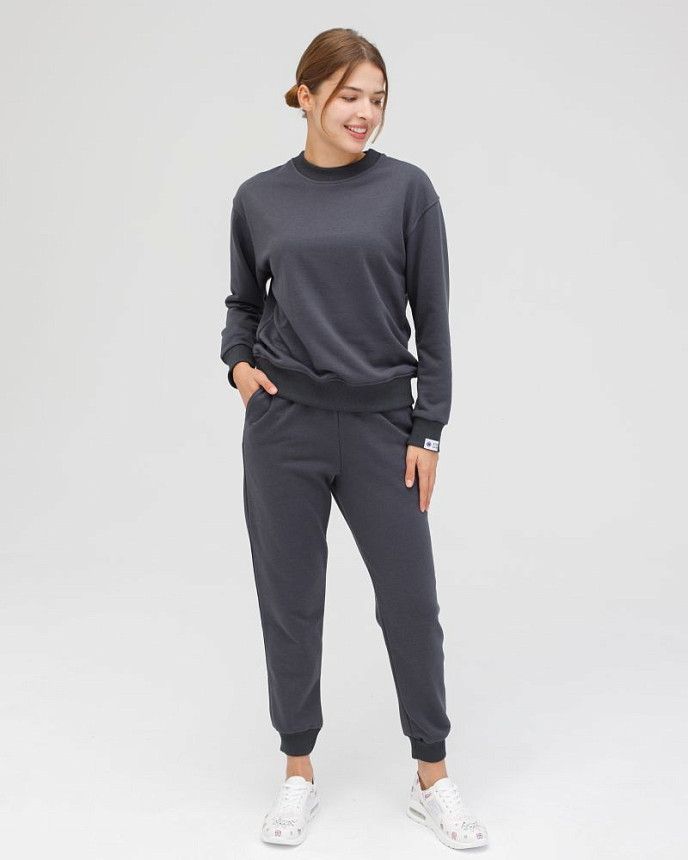 Медичний костюм жіночий Монреаль темно-сірий (уцінка/брак)