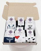 Набор мужских медицинских носков "Dentist Box" - 6 пар