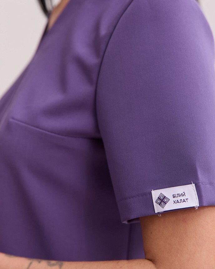 Медицинский костюм женский Саванна сиреневый 5