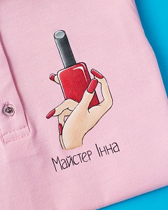 Малюнок на уніформі Nail Master #1