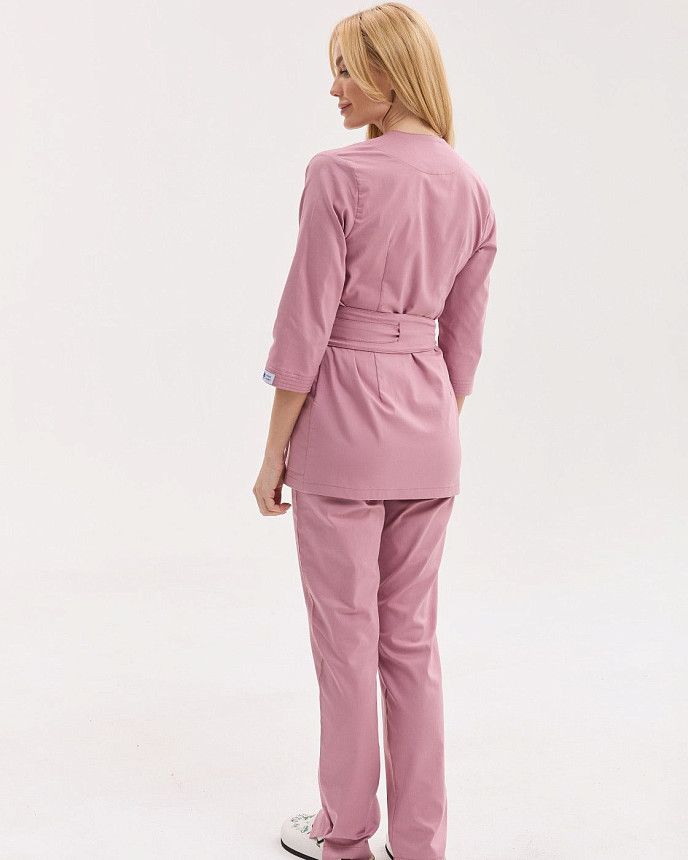 Медичний костюм жіночий Сеул ліловий 3