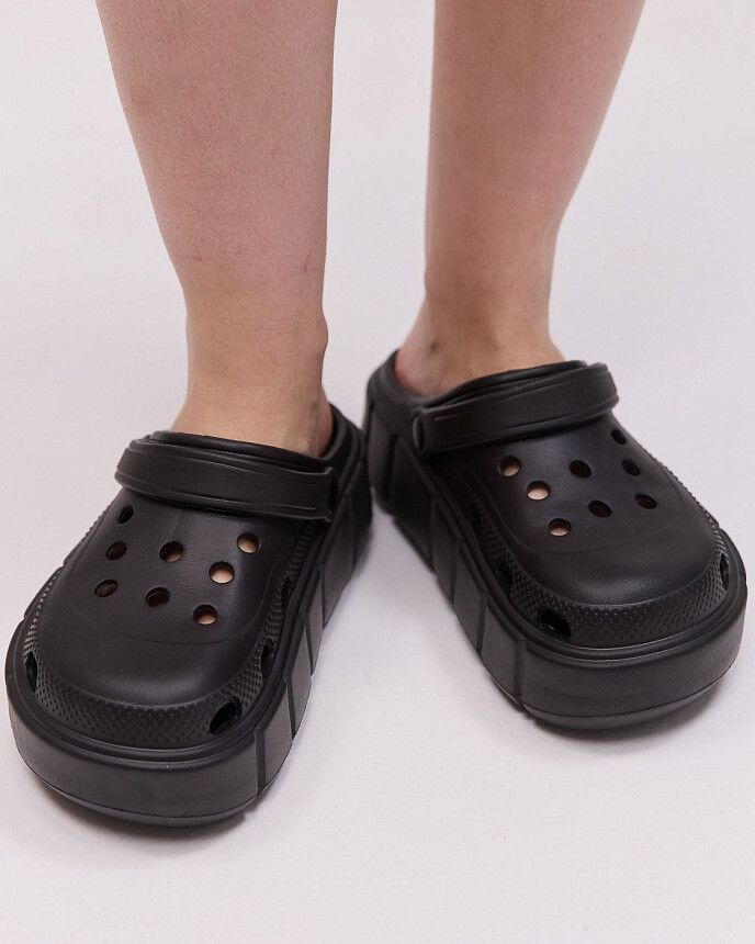 Медичні жіночі клоги PS чорні