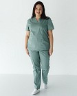 Медичний костюм жіночий Топаз оливковий +SIZE 9