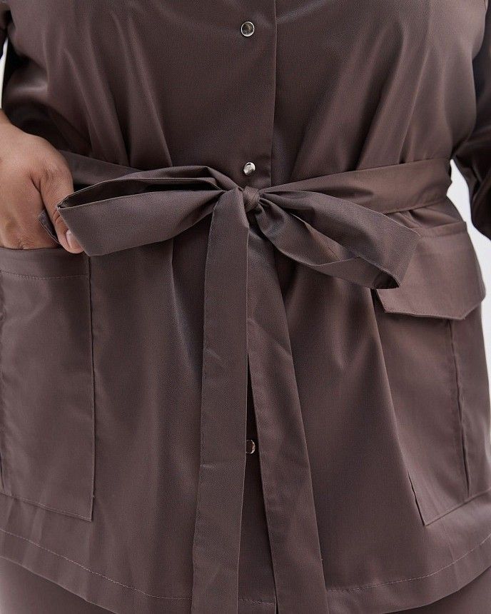 Медичний костюм жіночий Кейптаун какао +SIZE 10