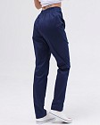 Медицинские женские брюки Торонто темно-синие 2