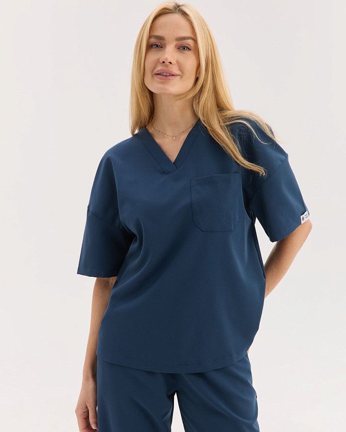 Медичний костюм жіночий Чикаго синій 6