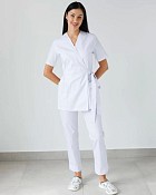 Медицинский костюм женский Киото белый