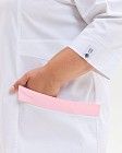 Медицинский халат женский Валенсия со сменными розовыми планками +SIZE 4