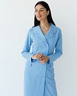 Медичний халат жіночий Моніка блакитний 9