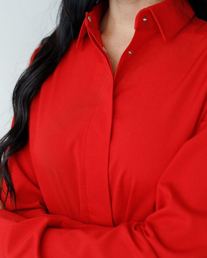 Медичний костюм жіночий Монтана червоний (уцінка/брак) 3