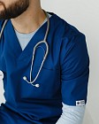 Комплект: медицинский костюм мужской Гранит + медицинский лонгслив мужской #3 4