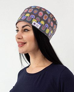 Медична шапочка з принтом MRT