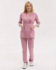 Медицинский костюм женский Сеул лиловый 2