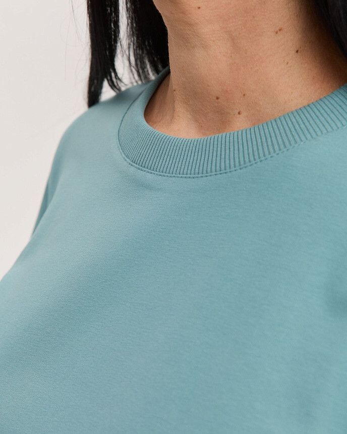 Медична базова футболка жіноча нефритова 4