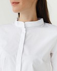 Медична сорочка жіноча Стефанія біла 7