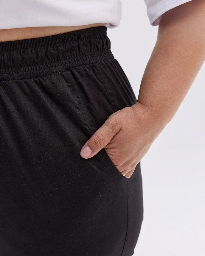 Медичні жіночі брюки Торонто чорні +SIZE 5