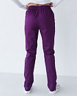 Медицинские женские брюки Наоми (Cotton Elite) фиолетовые 2