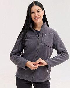 Медична кофта жіноча флісова Фінляндія темно-сіра Медична кофта жіноча флісова Фінляндія темно-сіра