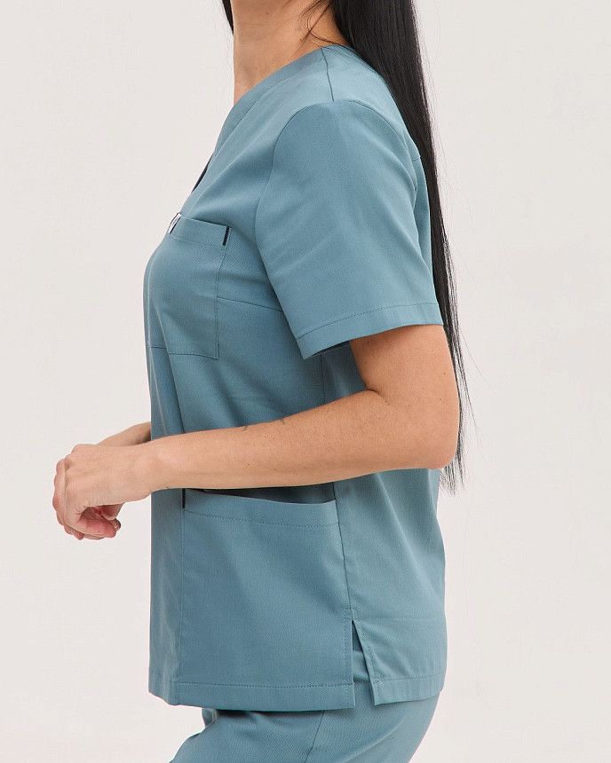 Медицинский костюм женский Бристоль нефритовый 6