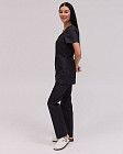 Медицинский костюм женский Вирджиния черный 3