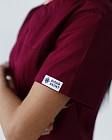 Медична сорочка жіноча Топаз марсала 5