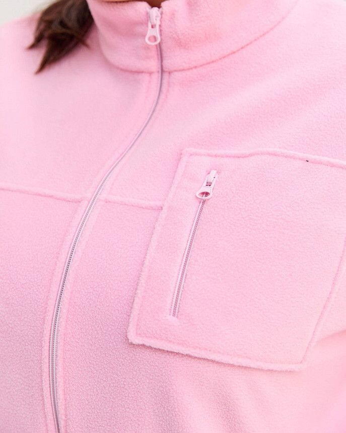 Медицинская кофта женская флисовая Финляндия розовая +SIZE 5 Белый халат Медицинская кофта женская флисовая Финляндия розовая +SIZE 5