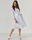 Медична сукня жіноча Прованс біла 6