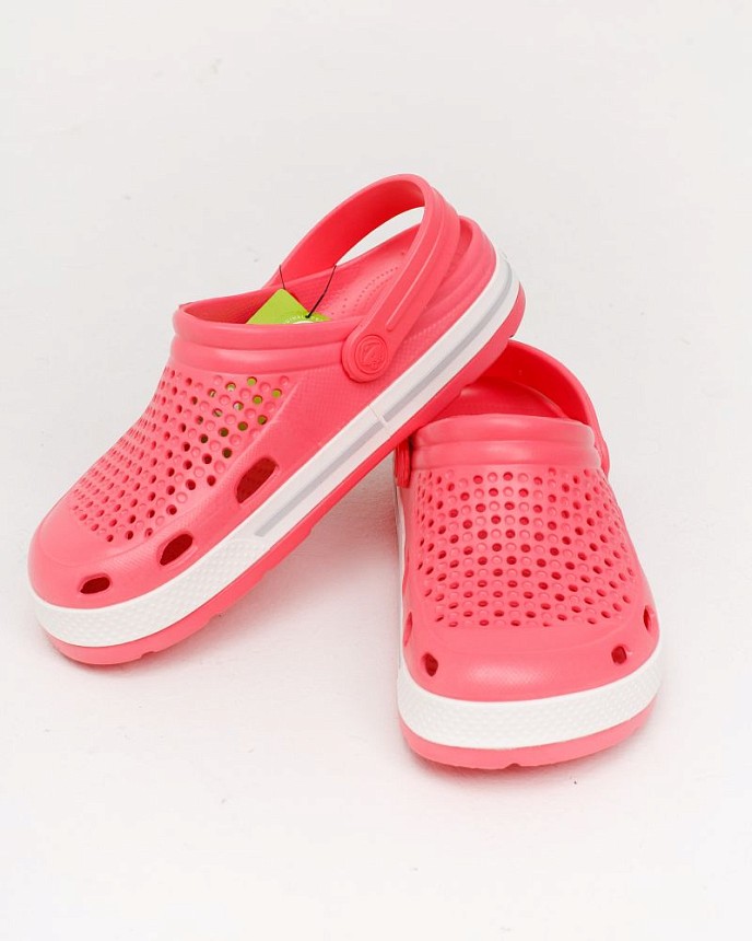 Взуття медичне жіноче Coqui Lindo рожевий/білий (сіра смужка) 2