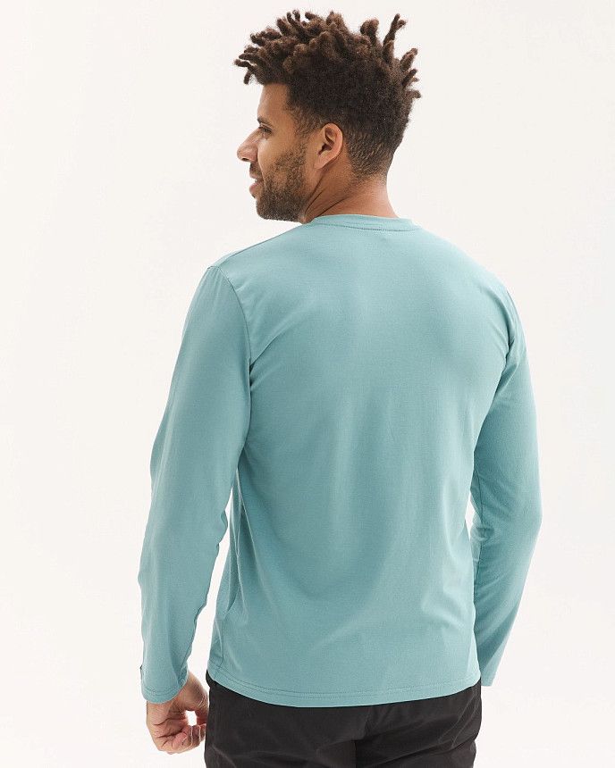 Медичний лонгслів чоловічий нефритовий 3