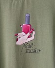 Рисунок на униформе Nail Master #1 3